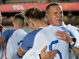 Tréner Jaroslav Kentoš po prípravnom zápase Španielsko U21 - Slovensko U21.