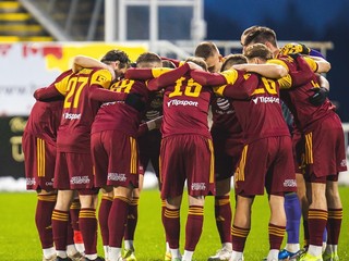 Futbalisti FK Dukla Praha.