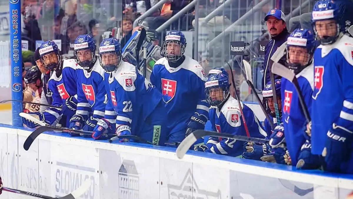Slovenskí hokejisti do 18 rokov
