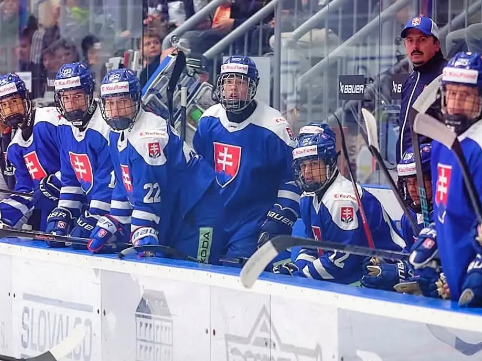 Slovenskí hokejisti do 18 rokov