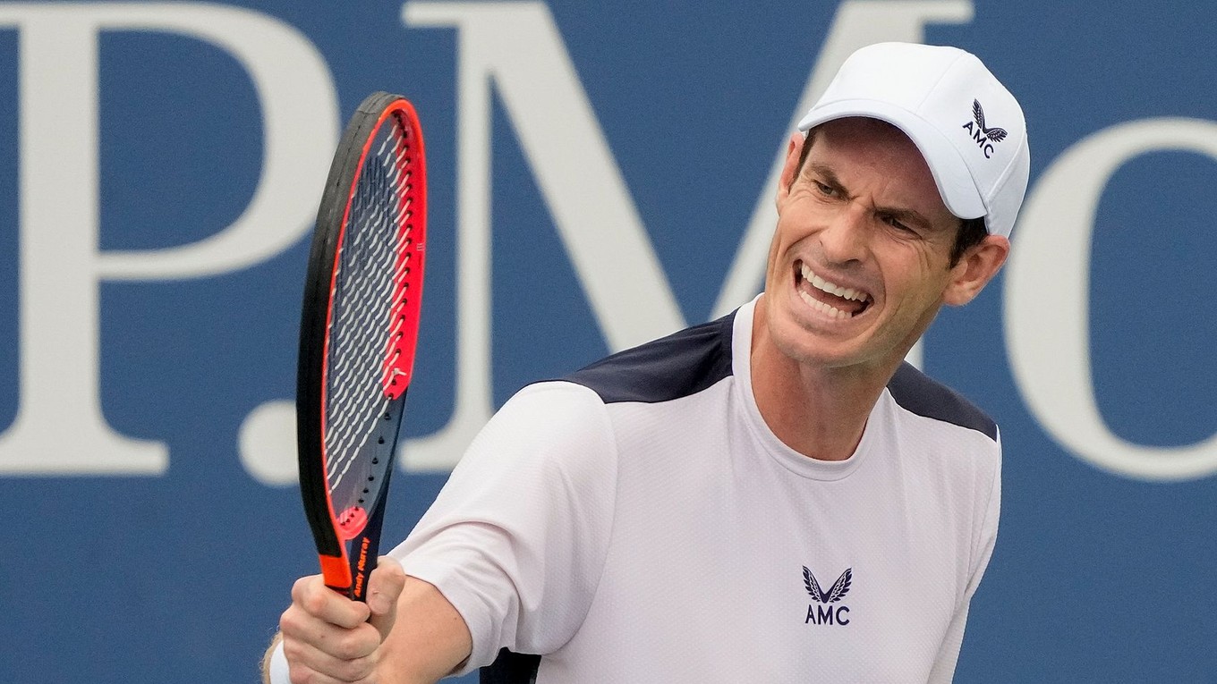 Andy Murray na US Open 2023.