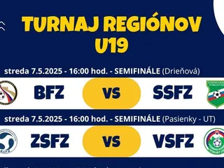 Dnes štartuje regionálny turnaj U19