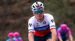 Slovenský cyklista Lukáš Kubiš. 