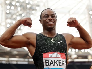 Americký šprintér Ronnie Baker.