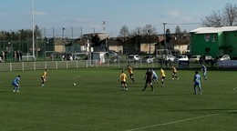 Momentka zo zápasu Rimavská Sobota - Námestovo.