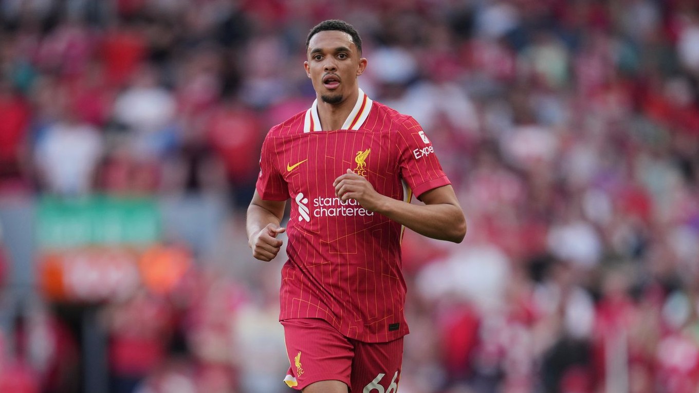 Obranca Liverpoolu Trent Alexander-Arnold.