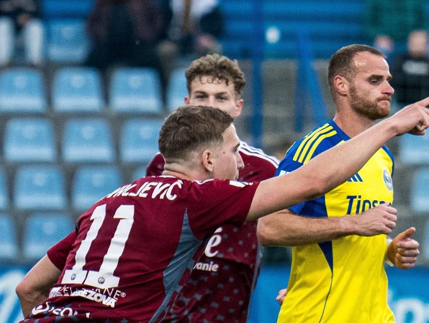 Fotka zo zápasu MFK Zemplín Michalovce - FK Železiarne Podbrezová.