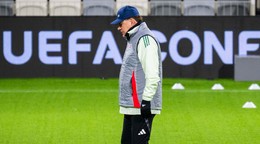 Na snímke tréner ŠK Slovan Bratislava Vladimír Weiss st.