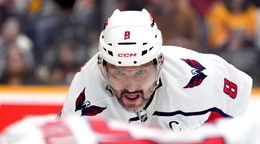 Ruský útočník Alexander Ovečkin.