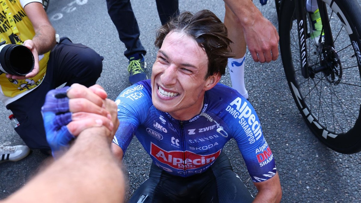 Belgický cyklista Jasper Philipsen.