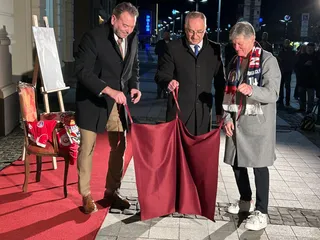 Spomienková dlaždica brankárskej legende na Zvolenskom chodníku slávy