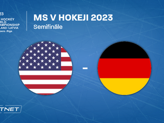 USA - Nemecko, ONLINE prenos zo semifinále na MS v hokeji 2023 LIVE. 