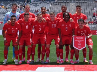 Futbalisti Švajčiarska.