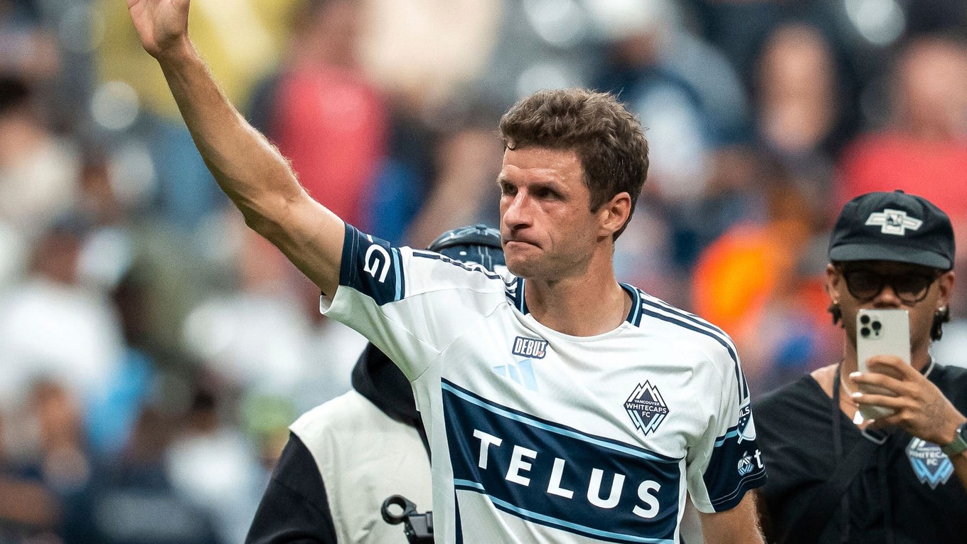Thomasa Müllera vítajú fanúšikovia Vancouveru Whitecaps.