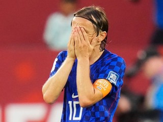 Luka Modrič po prehre s Portugalskom na MS 2026.
