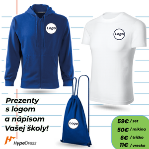 Akcia pre školy - Personalizovaná potlač