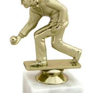 Figúrka kolkára zlatá 12 cm