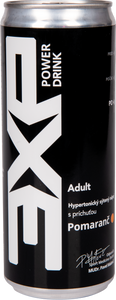 3XP power drink Adult čierny
