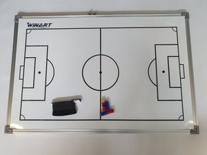 Taktická tabuľa na futbal Winart - 90x60 cm