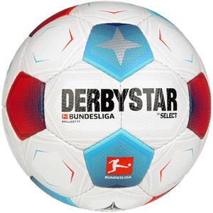 Futbalová lopta Derbystar Bundesliga Brillant TT 2023