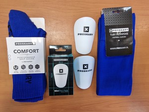 Akciový balík Proskary - chrániče Mini, protišmykové ponožky Comfort a bezponožkové štulpne Tuby