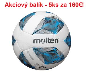 Akciový balík: Futbalová lopta Molten Vantaggio F5A3555 - 5ks!