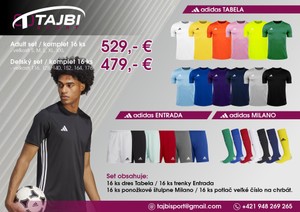 Sada dresov Adidas Tabela 