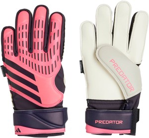 Adidas Brankárske rukavice Predator Match Fingersave ružové IX3876