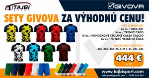 Dresy Givova Art pre FC Sokolce-Brestovec 17ks s potlačou