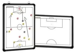 Taktická tabuľa 45x30cm s magnetmi 88ks 