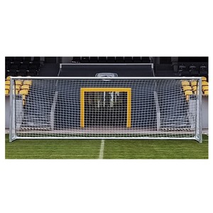 QS prenosná hliniková futbalová brána PBV 110 / 7,32 x 2,44 x 0,8 x 1,5 m so sieťou