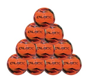 Balík 10ks QUICK Sport lopta Ohiyesa Orange veľkosť č. 5