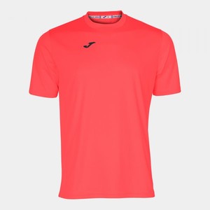 T-SHIRT COMBI CORAL FLUOR S/S - 100052.040