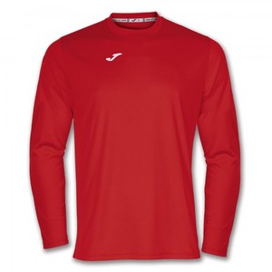 T-SHIRT COMBI RED L/S - 100092.600