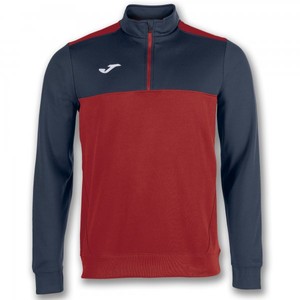 <p>Half-zip sweatshirt stands out due to its contrasting yoke, forward shoulder seam, ribbing on cuffs and embroidered logo.</p> <p></p> - 100947.603