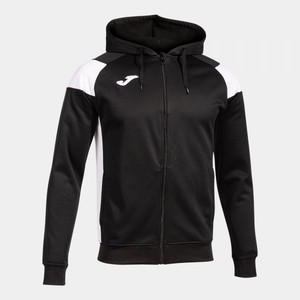 JACKET HOODIE POLY CREW III BLACK-WHITE - 101271.102