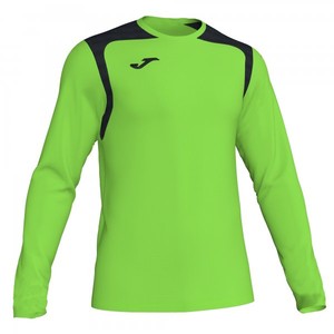 T-SHIRT CHAMPIONSHIP V GREEN FLUOR-BLACK L/S - 101375.021
