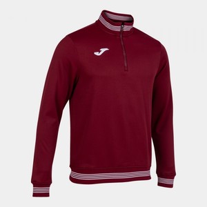 CAMPUS III SWEATSHIRT 1/2 ZIPPER BURGUNDY - 101589.671