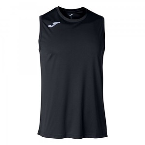 COMBI BASKET T-SHIRT BLACK SLEEVELESS - 101660.100