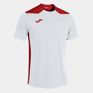 CHAMPIONSHIP VI SHORT SLEEVE T-SHIRT WHITE RED - 101822.206