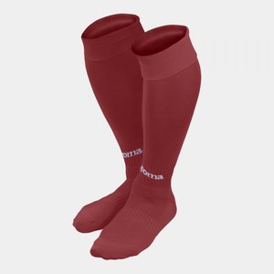 ŠTULPNE SET 4 PÁROV FOOTBALL SOCKS CLASSIC II  BURGUNDY - 400054.671
