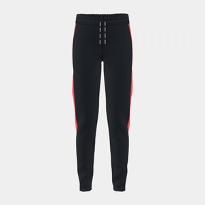 STRIPE LONG PANTS BLACK FLUOR CORAL - 500422.119