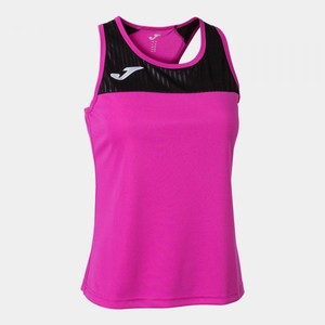 MONTREAL TANK TOP FLUOR PINK BLACK - 901714.030