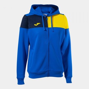 CREW V ZIP-UP HOODIE ROYAL YELLOW - 901863.709