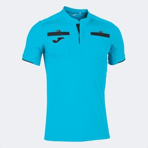 REFEREE SHORT SLEEVE T-SHIRT FLUOR TURQUOISE - 101299.011