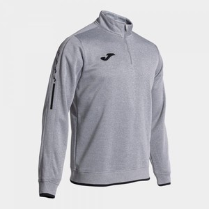 OLIMPIADA SWEATSHIRT MELANGE GREY BLACK - 103708.251