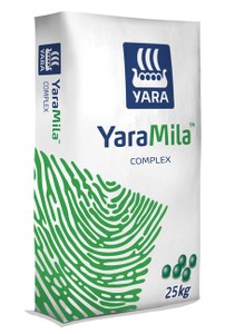 Jarné trávnikové hnojivo YaraMila Complex NPK 20-7-10 +2MgO +4S/ 25 kg