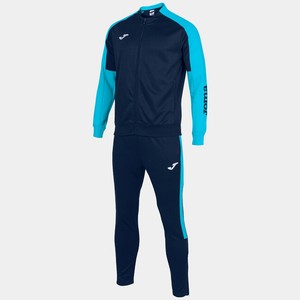 ECO CHAMPIONSHIP TRACKSUIT NAVY-FLUOR TURQUOISE modrá-tyrkysová