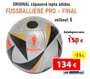 ADIDAS PRO EM 2024 FINAL zápasová lopta