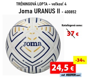 TRÉNINGOVÁ futbalová lopta JOMA URANUS II 